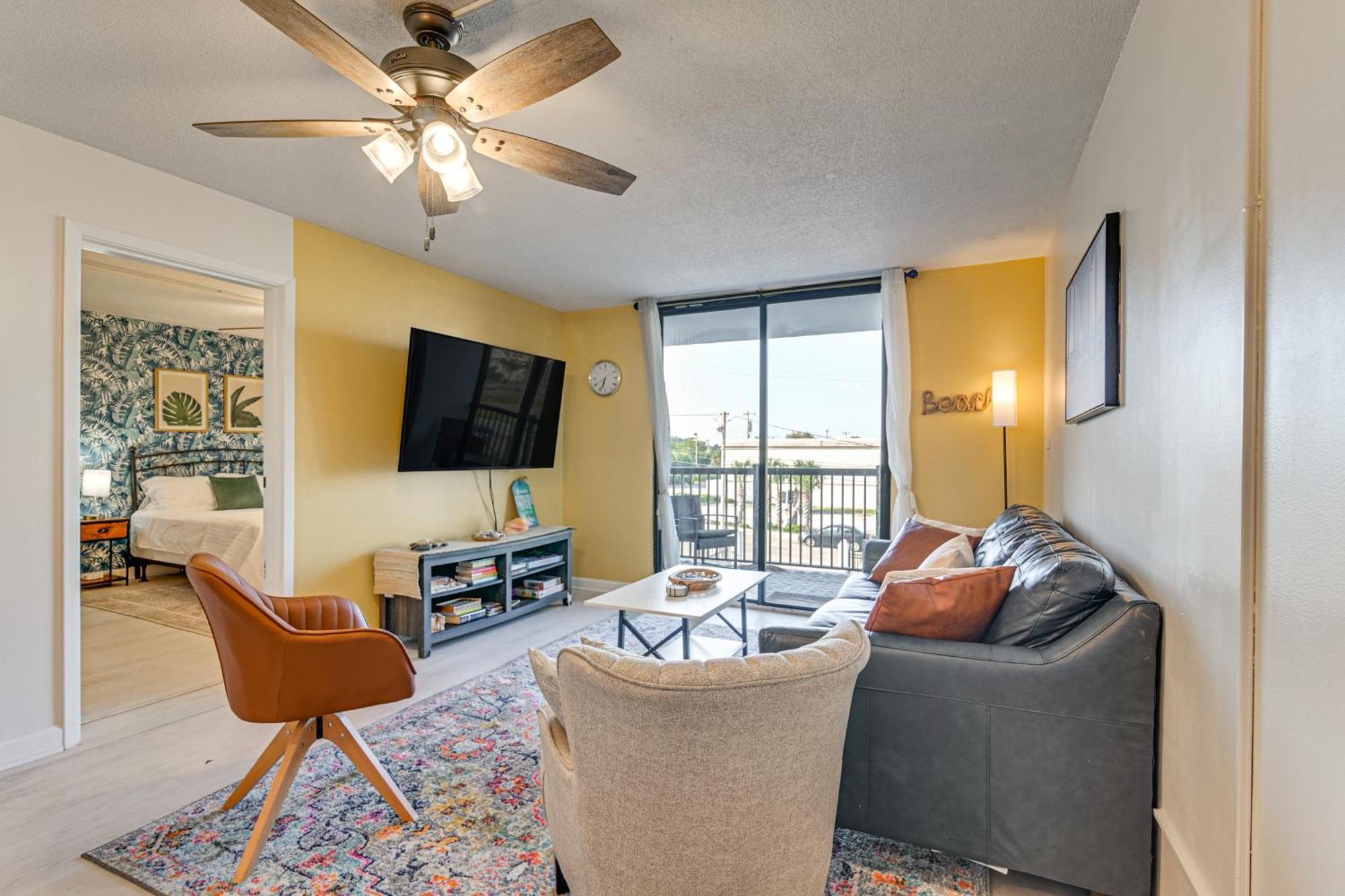 Updated Resort Condo, Walk To Myrtle Beach! Esterno foto